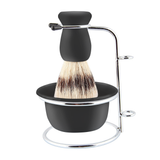 Sir Reginald's 5pc Shaving Kit - Black