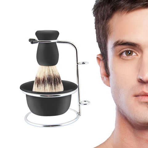 Sir Reginald's 5pc Shaving Kit - Black