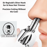 Sir Reginald Silver Hawk Ear and Nose Hair Trimmer